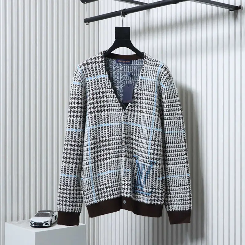 25fw Houndstooth Cardigan