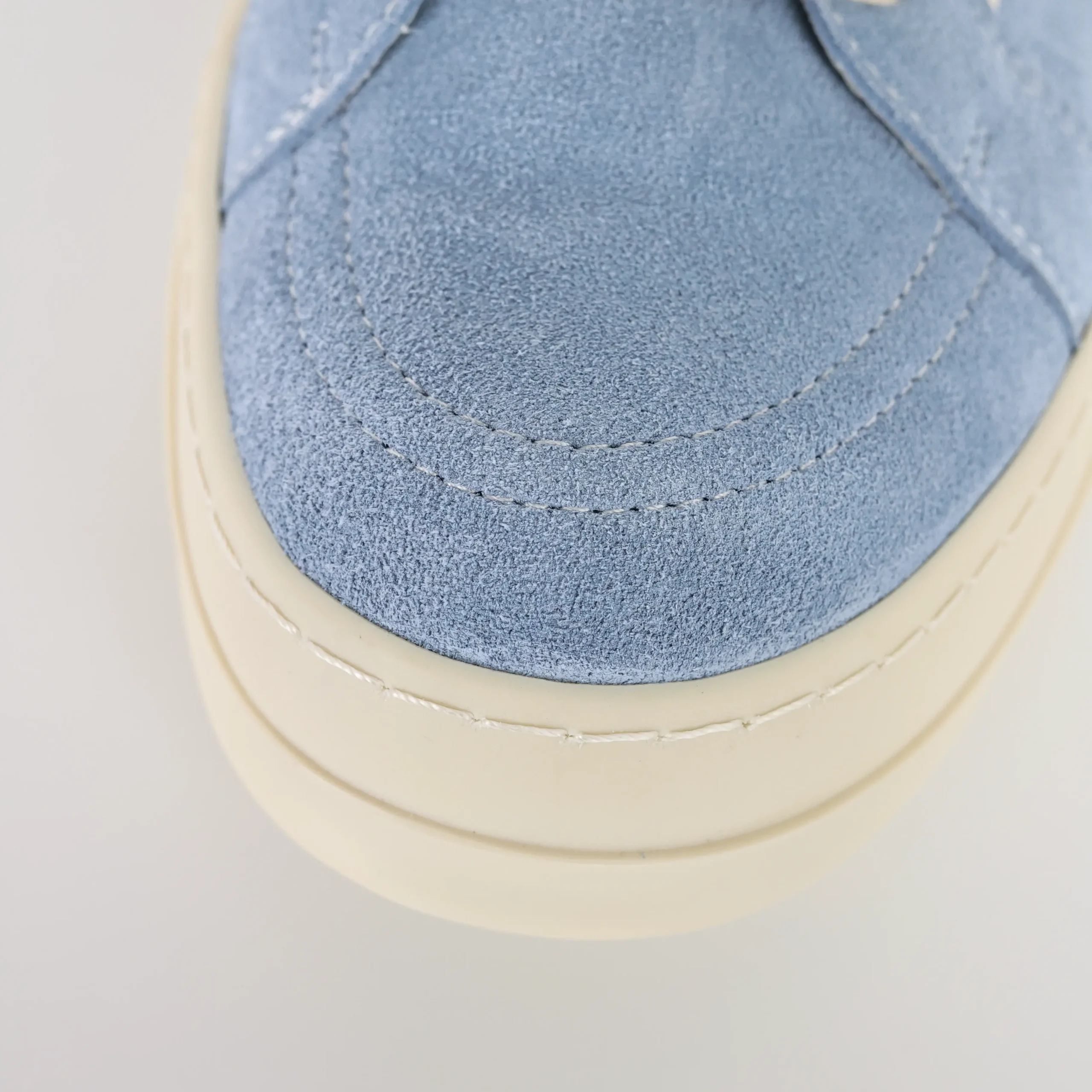 R1ck0wens RO Low-Top-Schuhe Himmelblaues Wildleder3