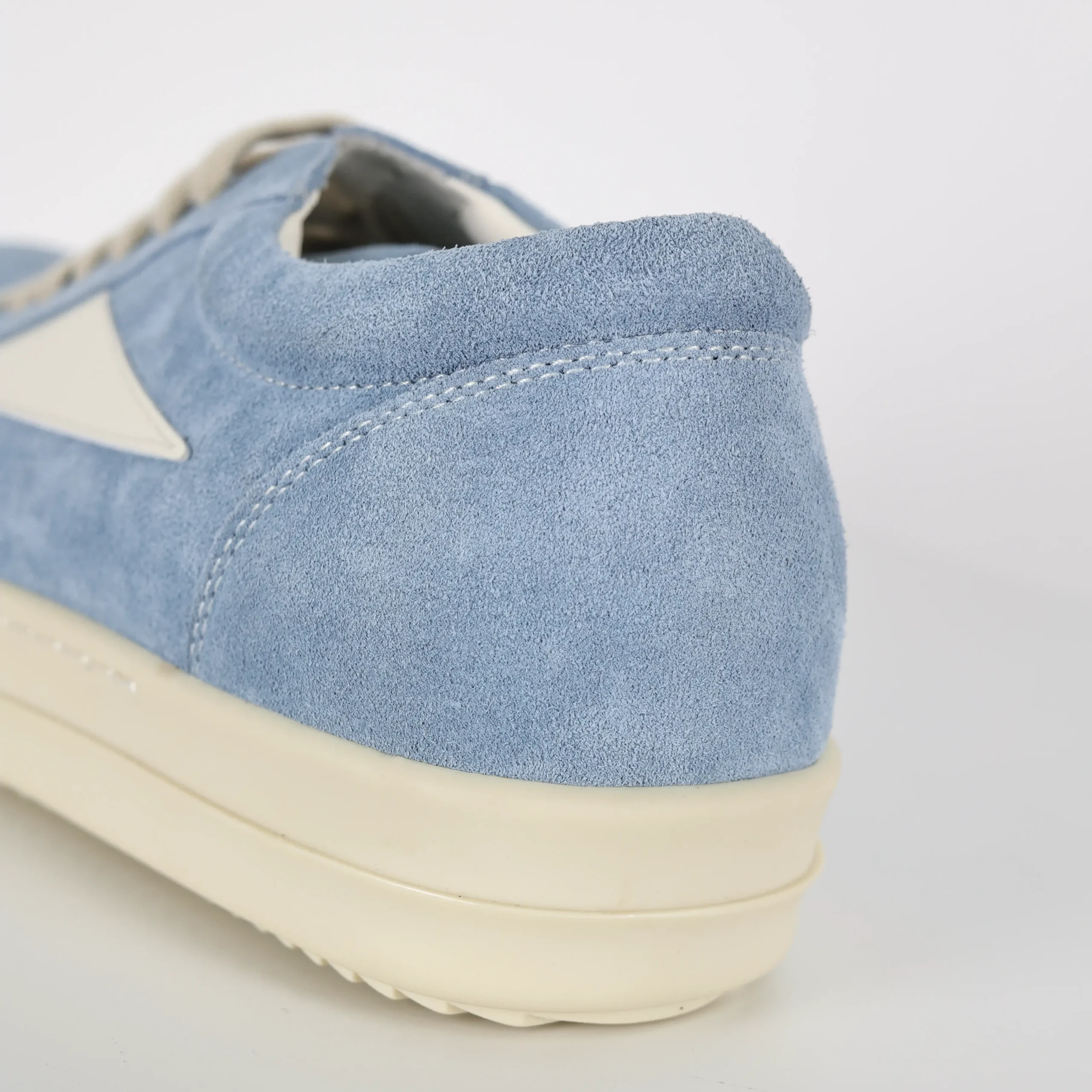R1ck0wens RO Low-Top-Schuhe Himmelblaues Wildleder5