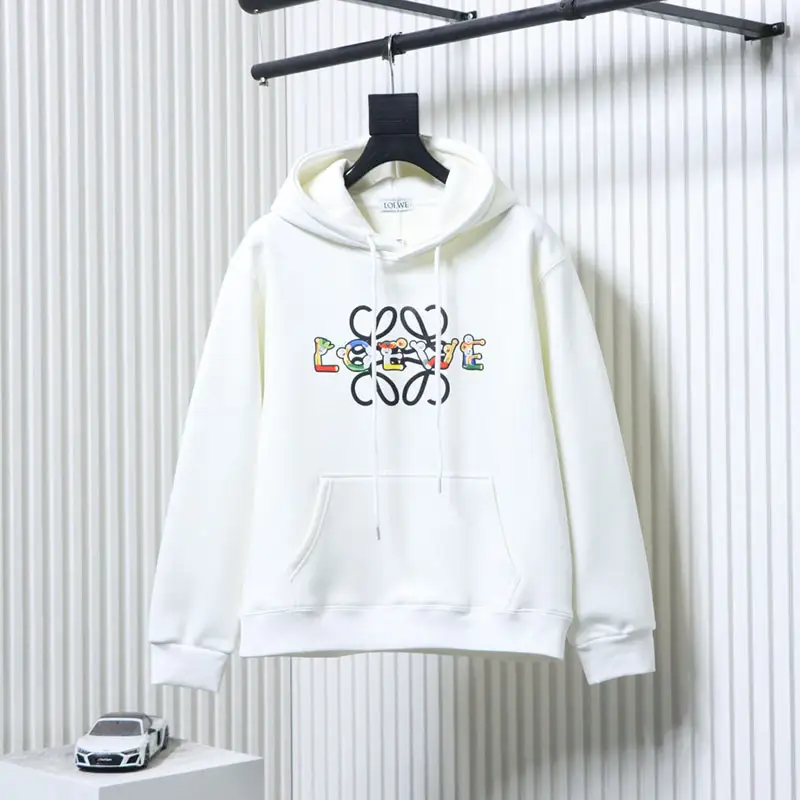 Colorful Letter Logo Hoodie
