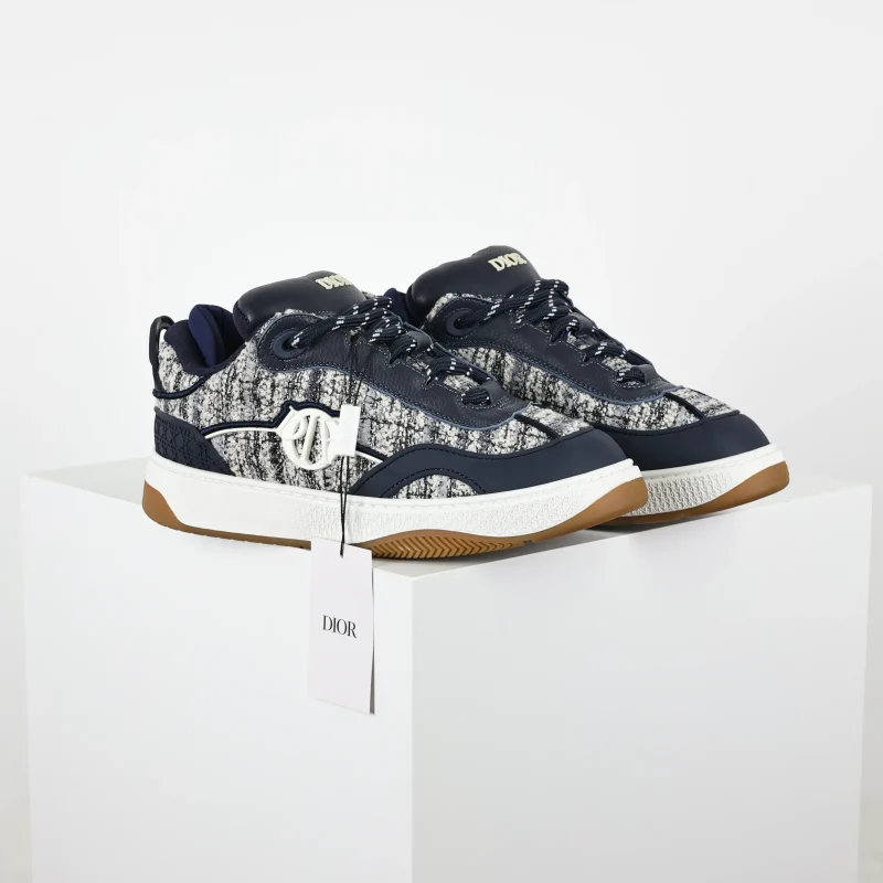 B9S Skater Tweed Navy Blue (Numbered)