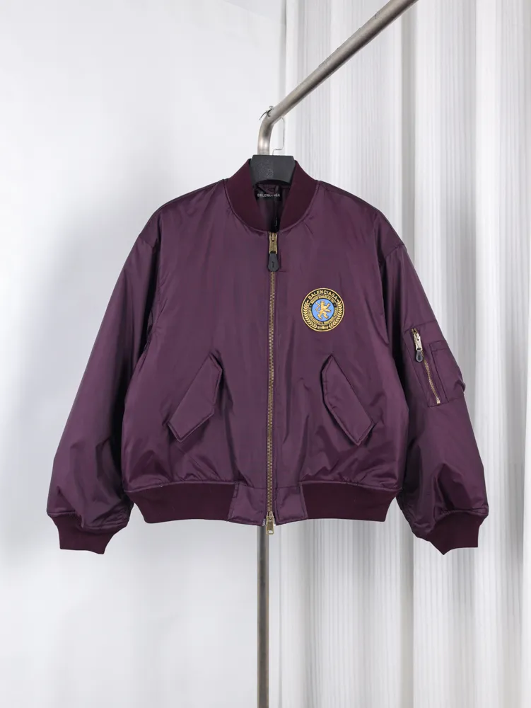 BLCG Manchester Lion Patch Bomber Jacket