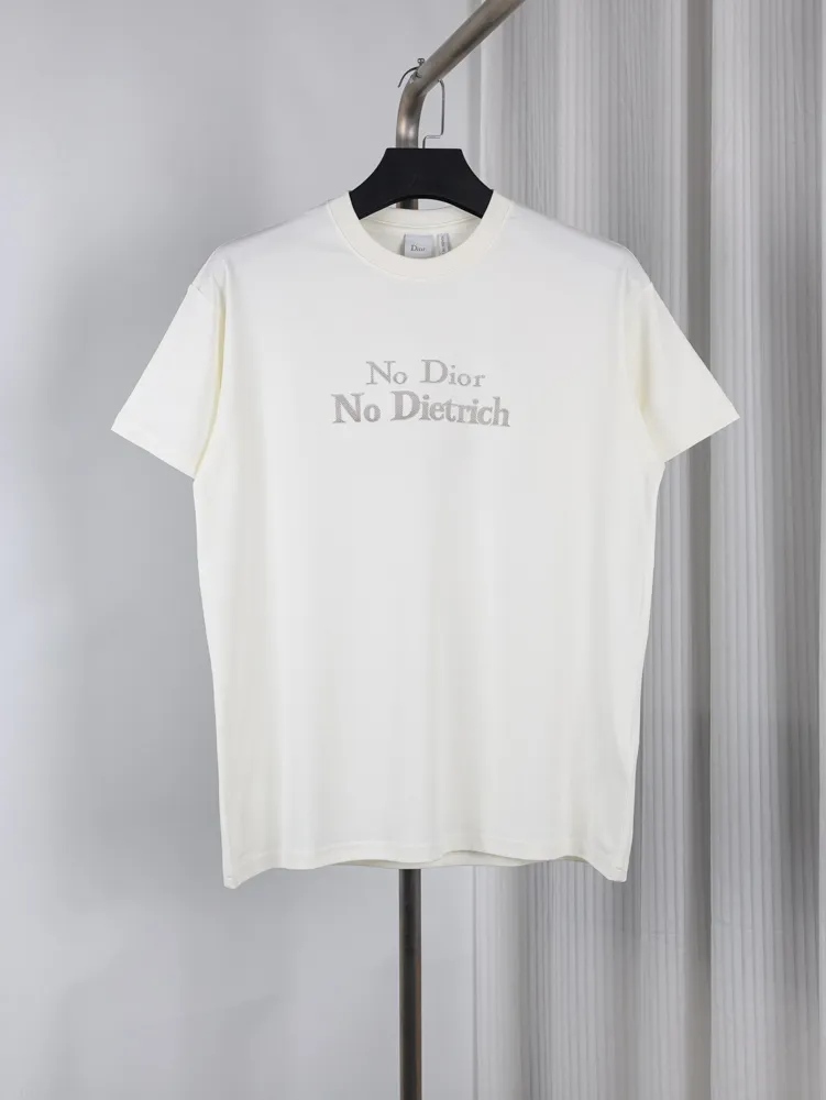 Embroidered Cotton T-Shirt