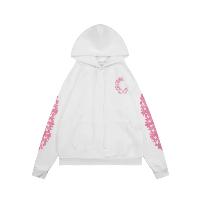 Sanskrit Scroll Print Hoodie