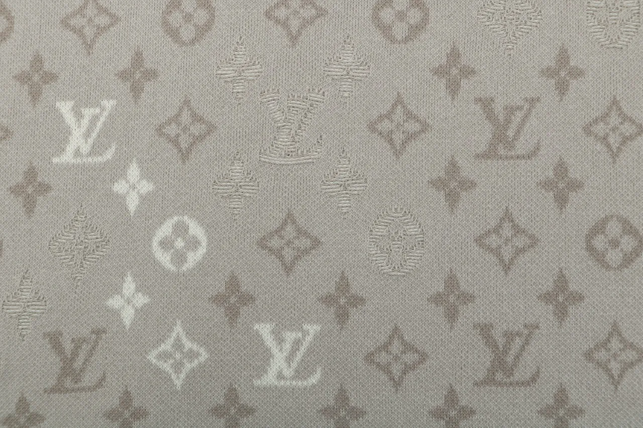 Gradient Monogram Jacquard Knit T-Shirt - Design with logo