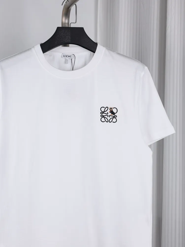 Mini Logo Cat Embroidered T-Shirt - Details