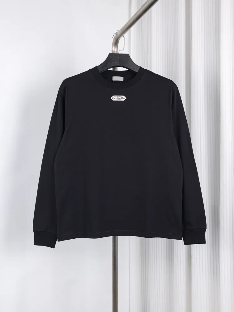 Small Logo Patch Long Sleeve Shirt