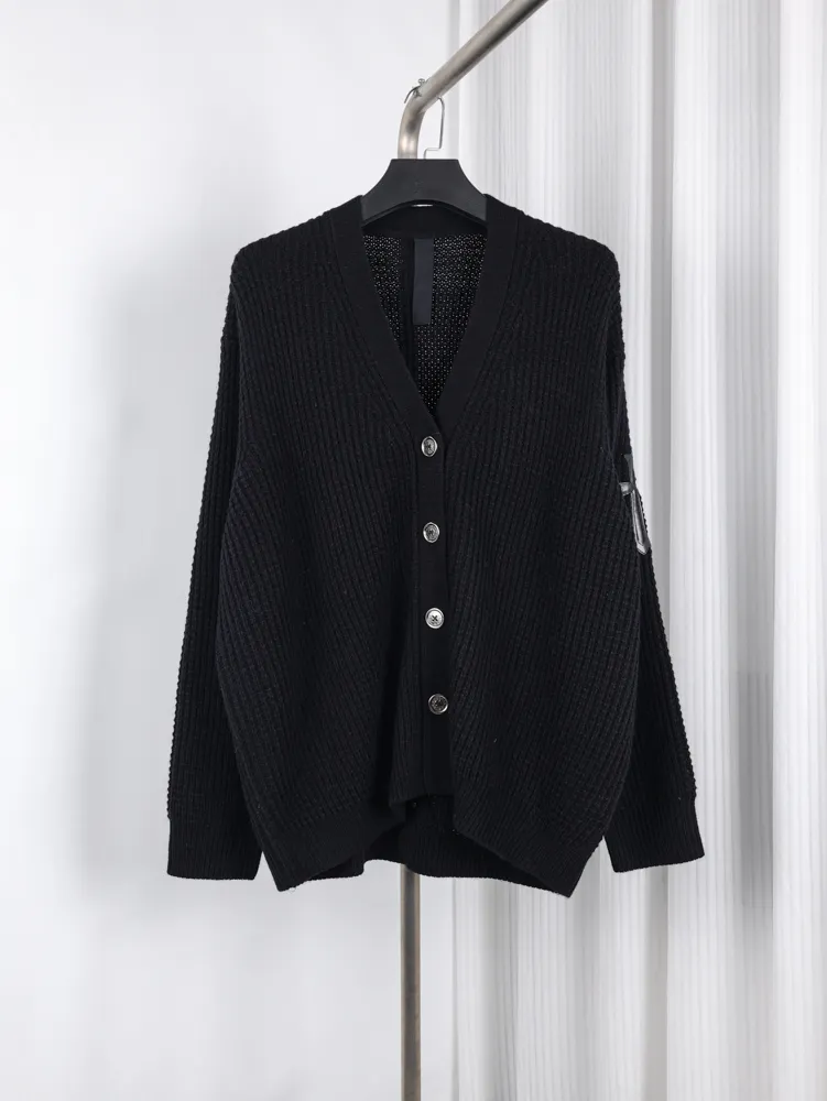 Waffle Knit Cashmere Cardigan