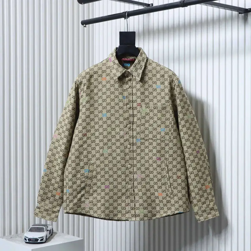 GG Colorful Embroidered All-over Jacquard Jacket