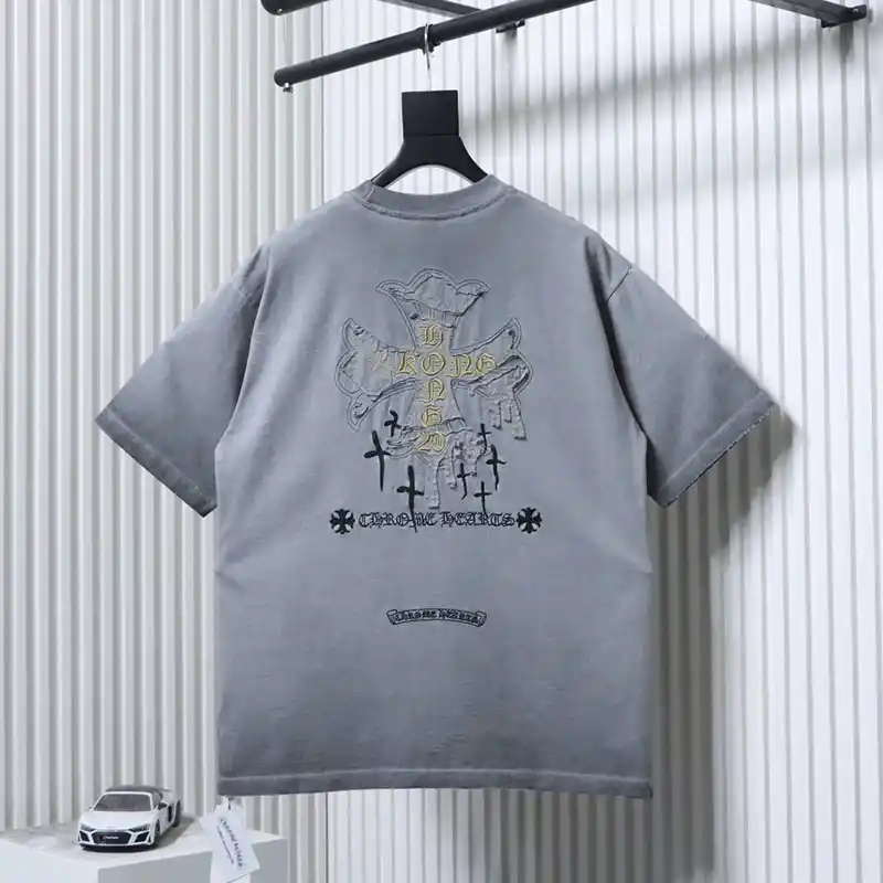 Sanskrit Embroidered Cross Logo T-Shirt