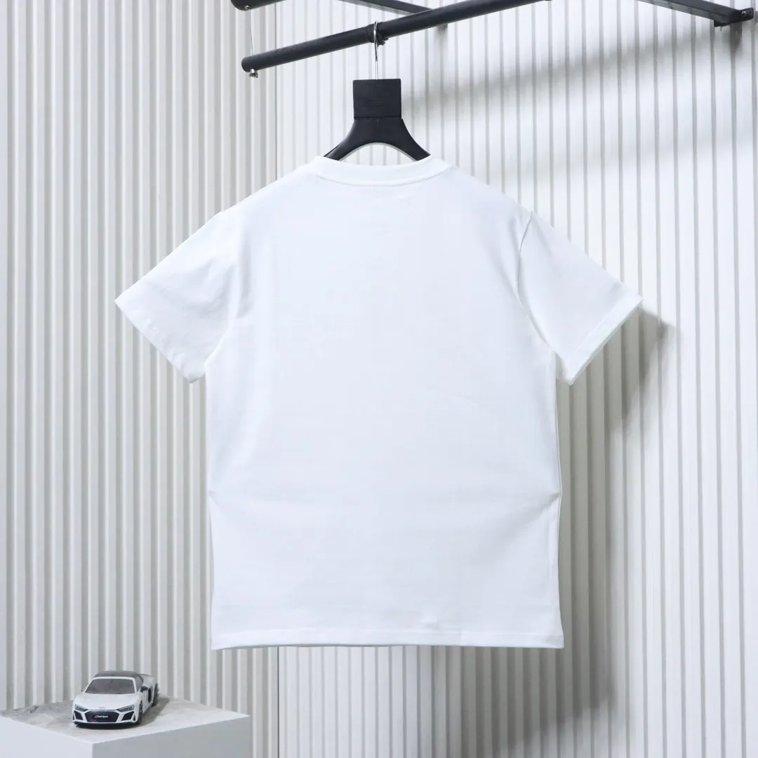 1947 Embroidered Logo T-Shirt - White - Back