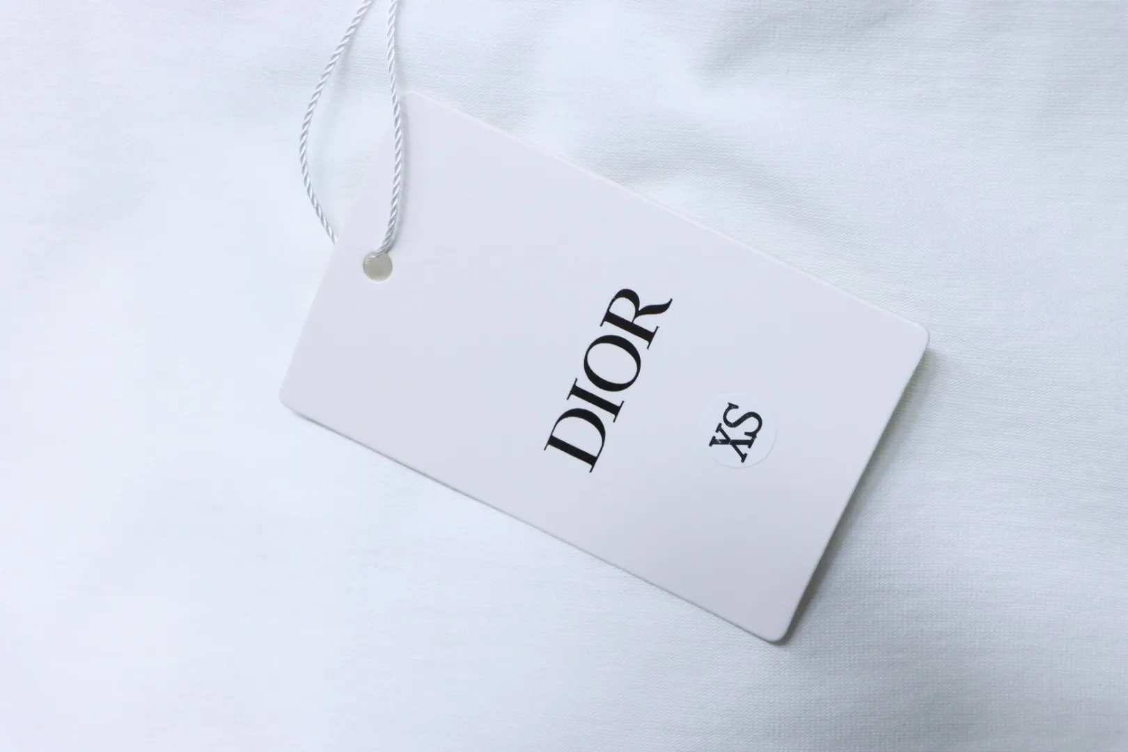 1947 Embroidered Logo T-Shirt - White - Tag 2