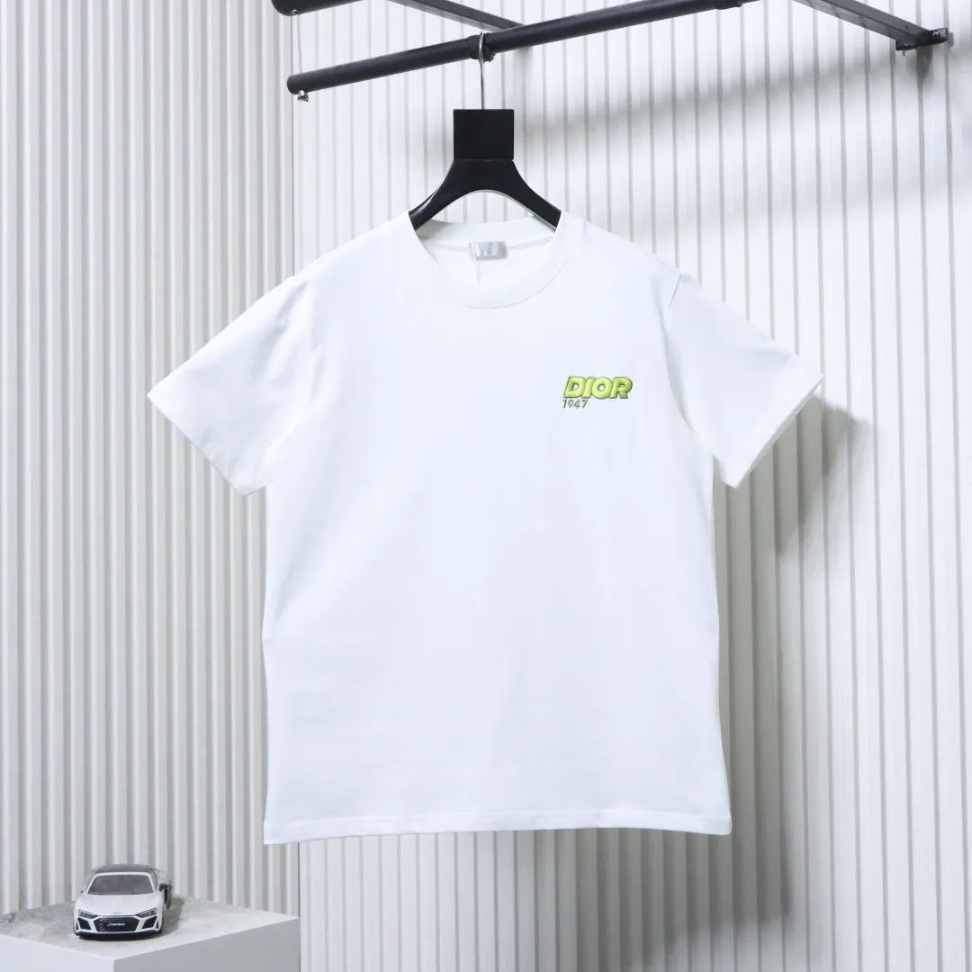 1947 Embroidered Logo T-Shirt - White
