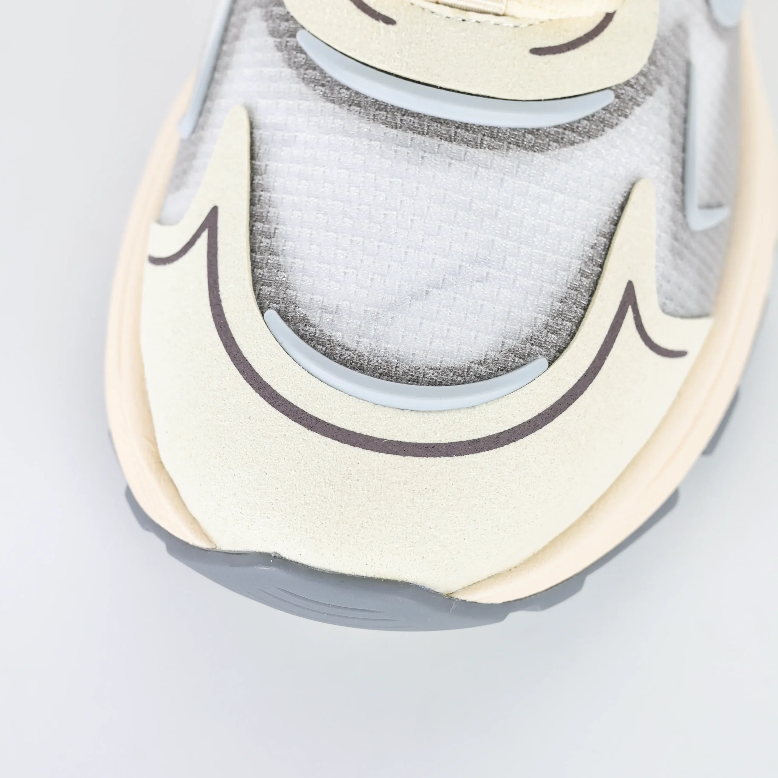 B30 Countdown Tech Sneaker Beige Halbtransparent7