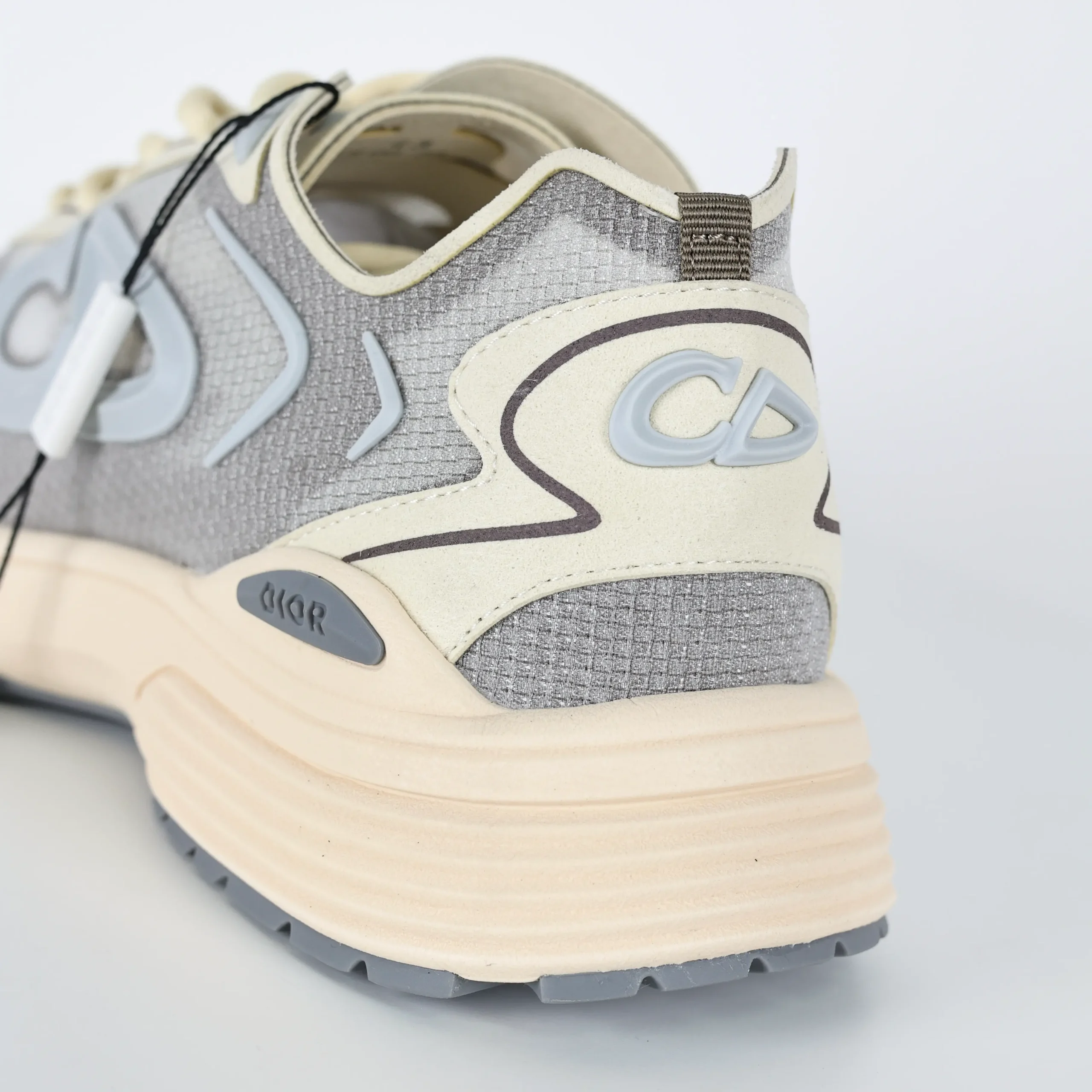 B30 Countdown Tech Sneaker Beige Halbtransparent8