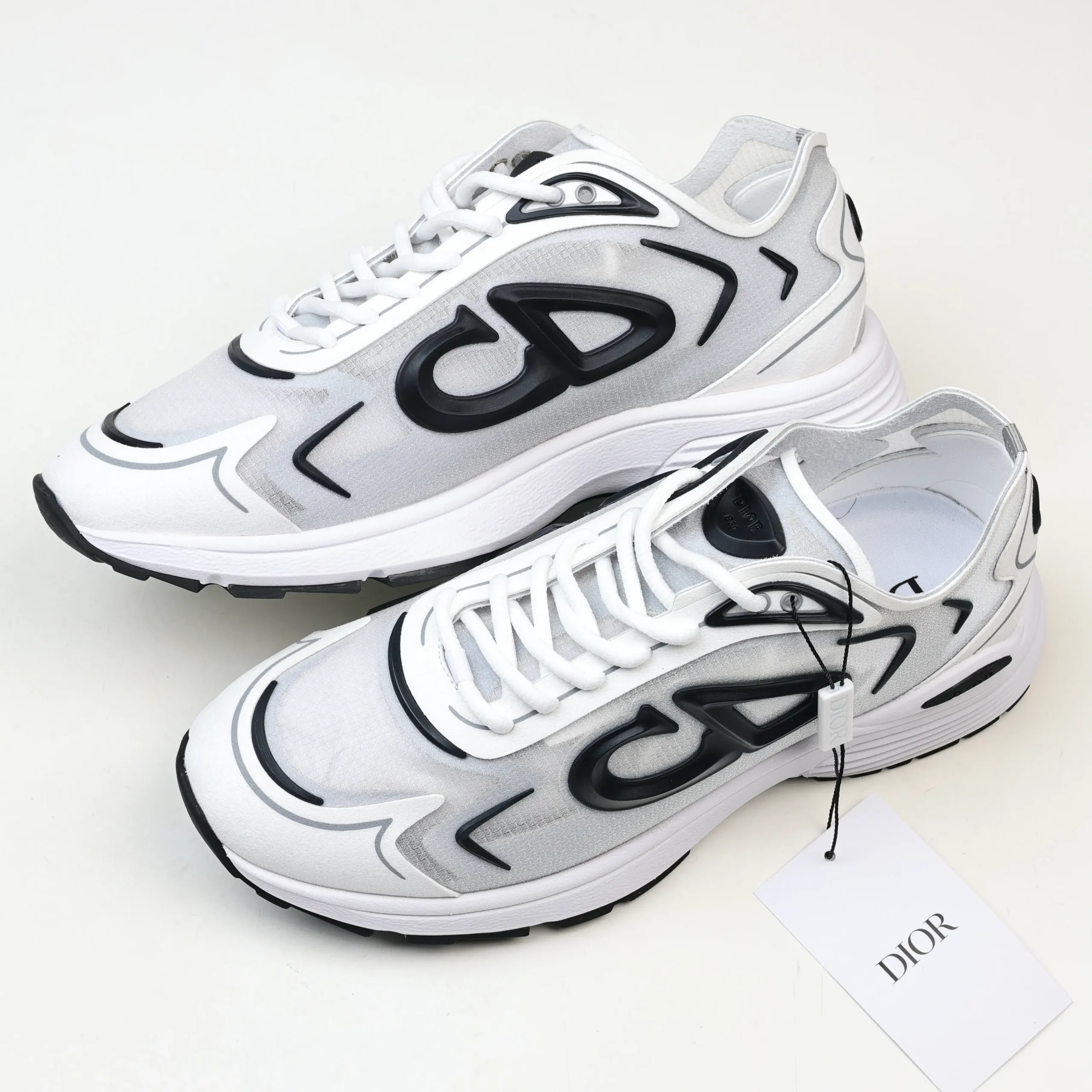 B30 Countdown Tech Sneaker Weiß Grau10