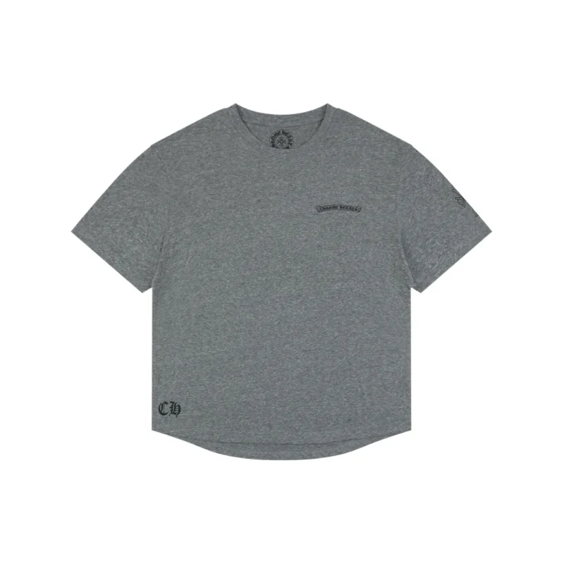 Black Cross Print T-Shirt