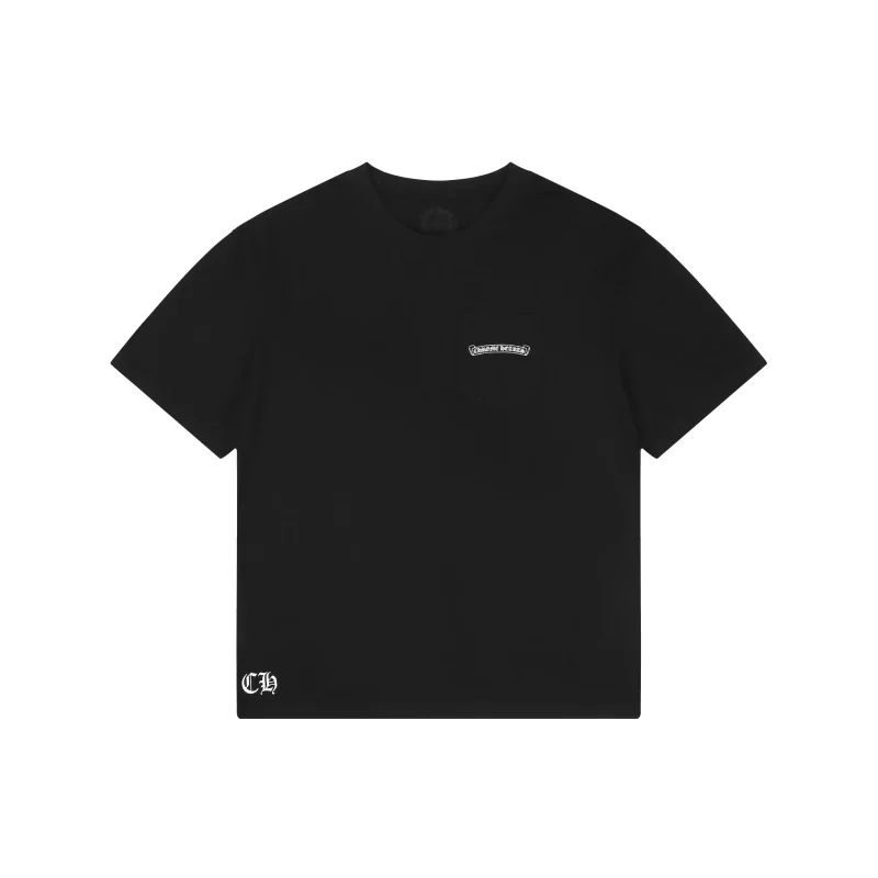 Cross Print Cotton T-Shirt