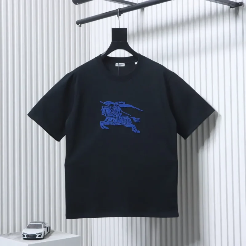 EKD Horse Embroidered Cotton T-Shirt