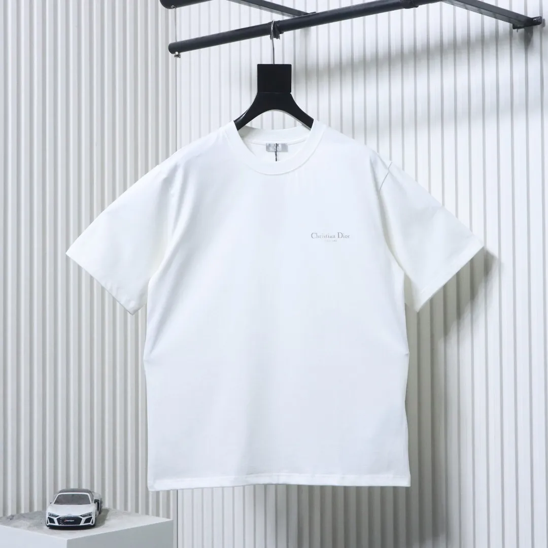 Front Back Logo T-Shirt - White - Back