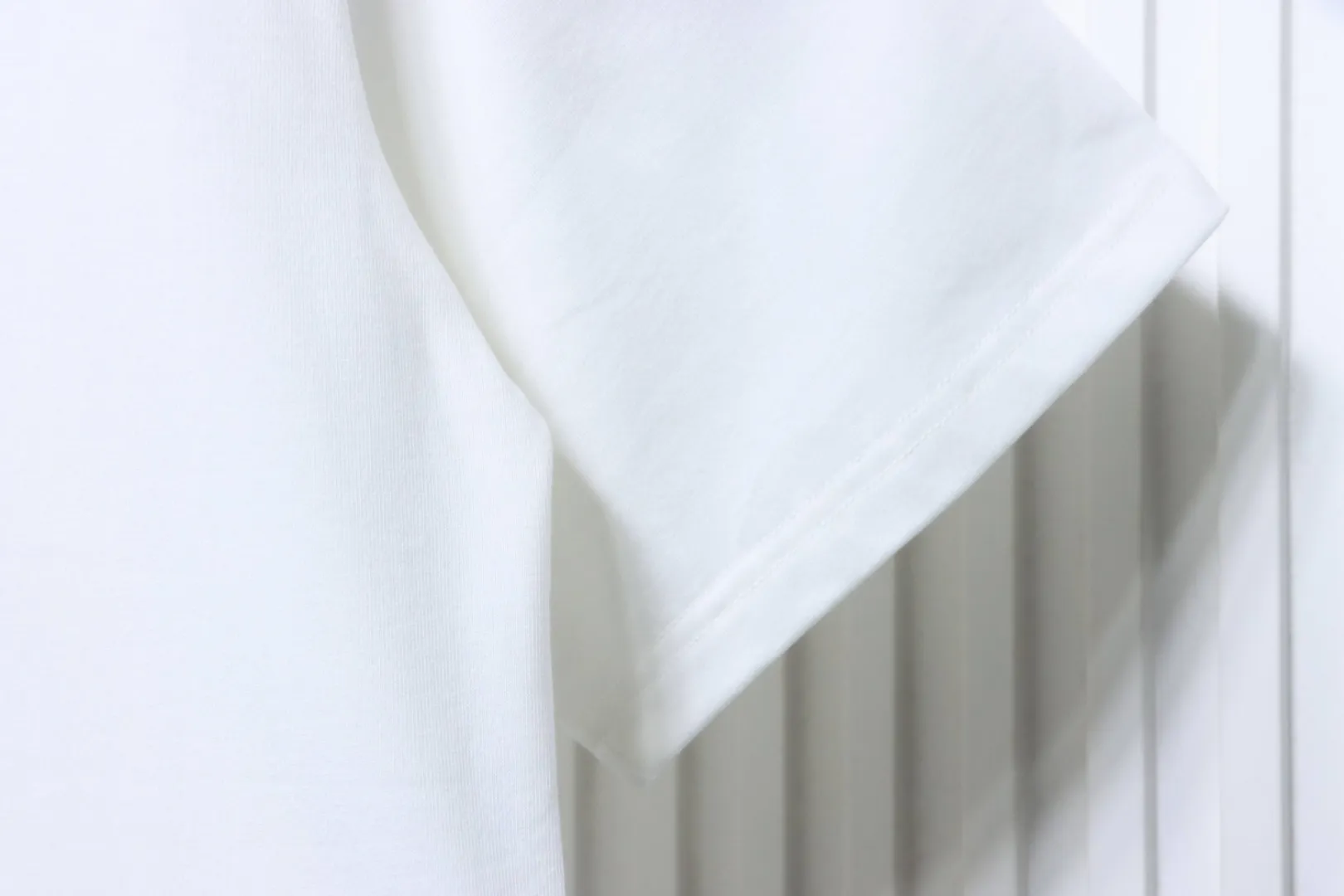 Front Back Logo T-Shirt - White - Sleeve 1