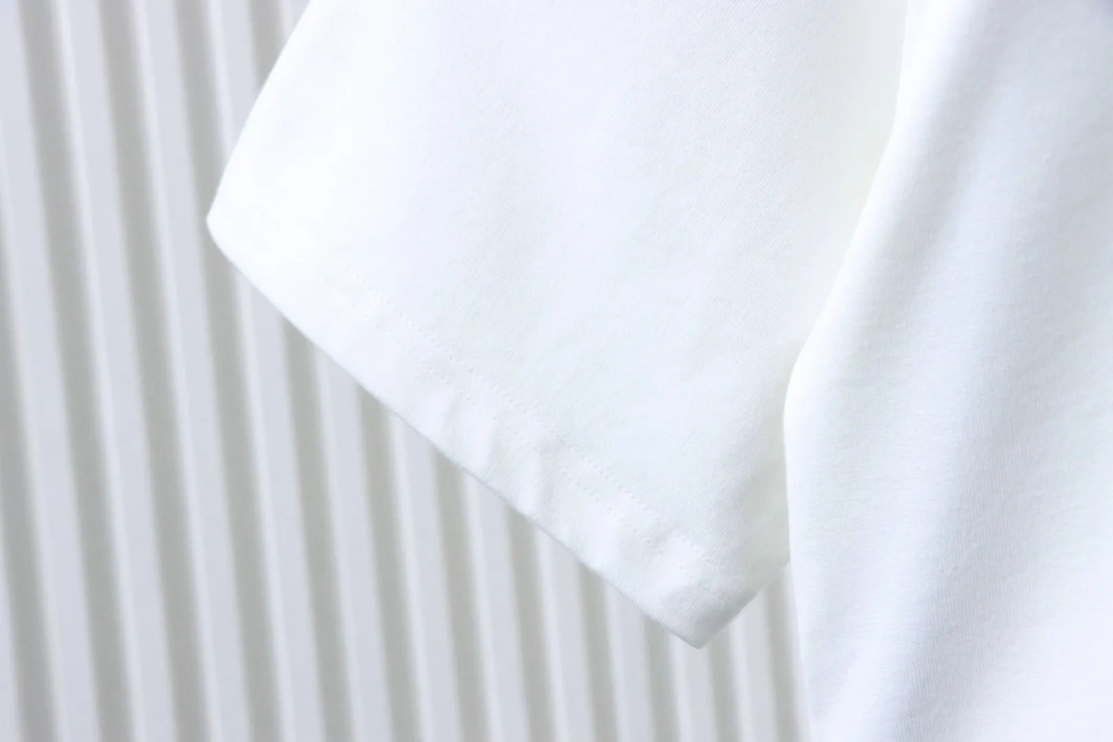 Front Back Logo T-Shirt - White - Sleeve 2