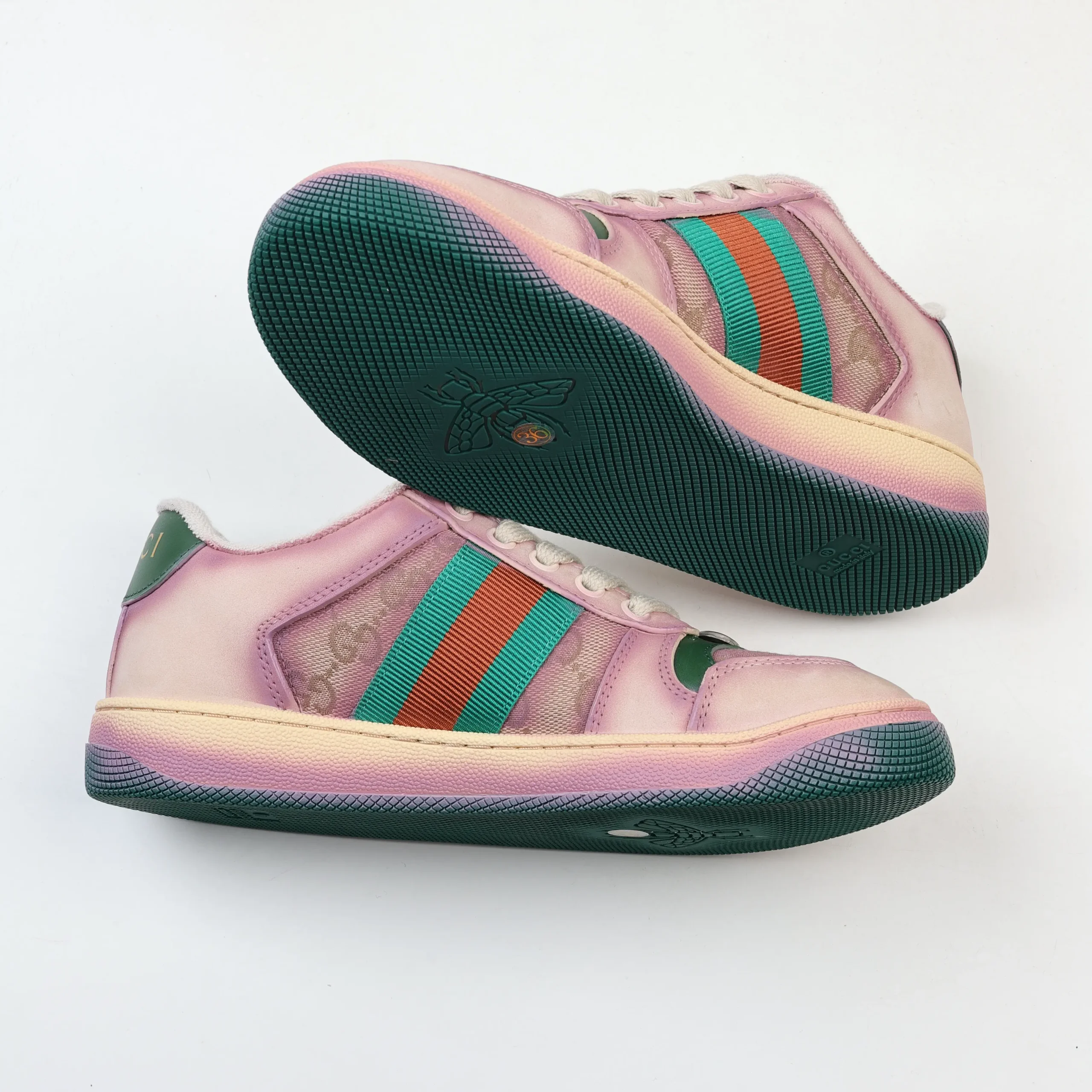 GG Damen-Siebdruck-Trainingsschuh Screener in Rosa und Beige10