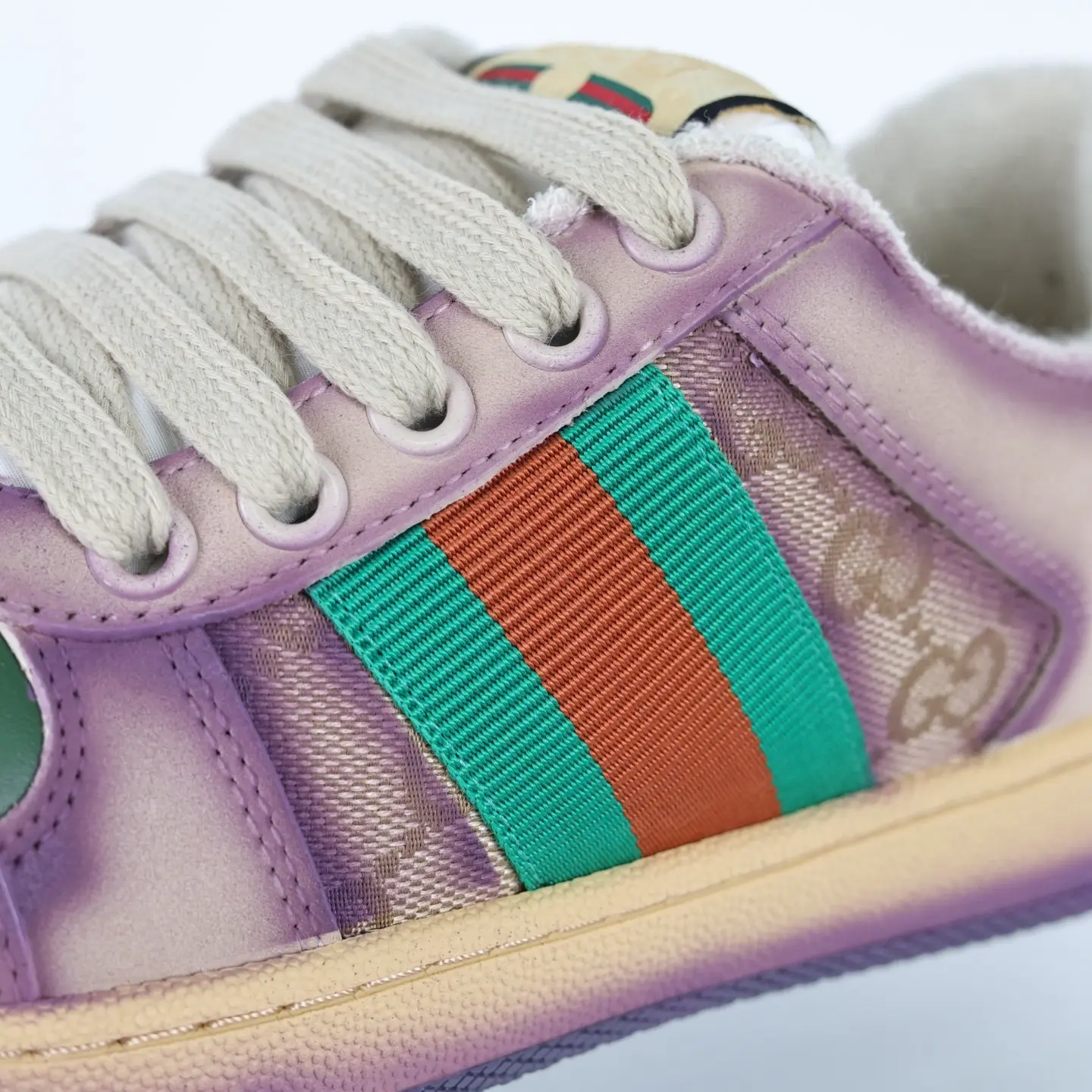 GG Damen-Siebdruck-Trainingsschuh Screener in Rosa und Beige3