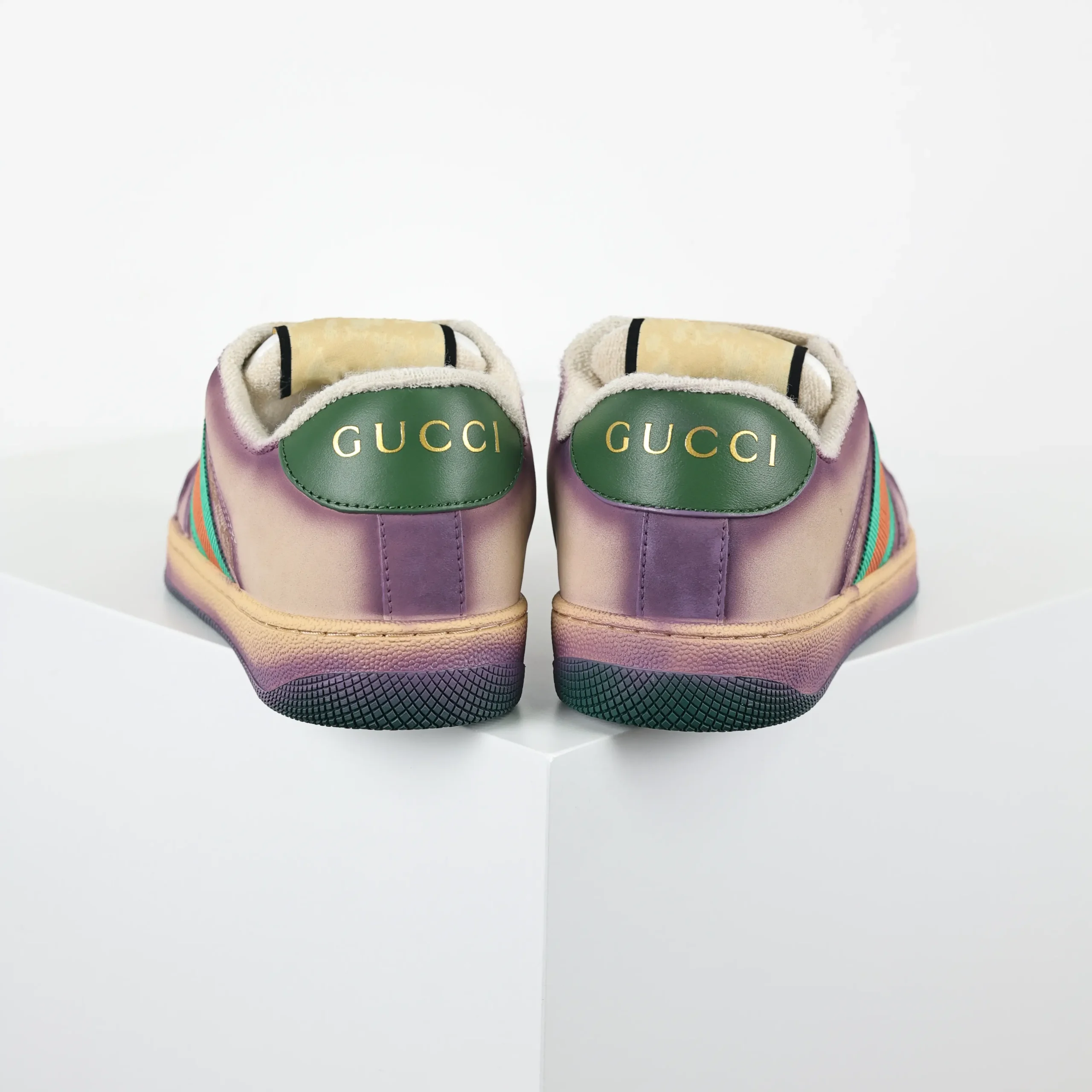 GG Damen-Siebdruck-Trainingsschuh Screener in Rosa und Beige8