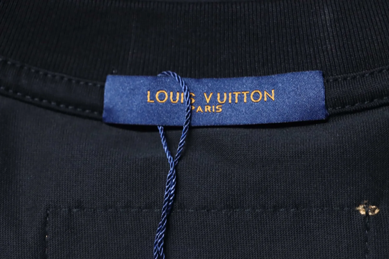 Gradient Monogram Print Cotton T-Shirt - Tag 1