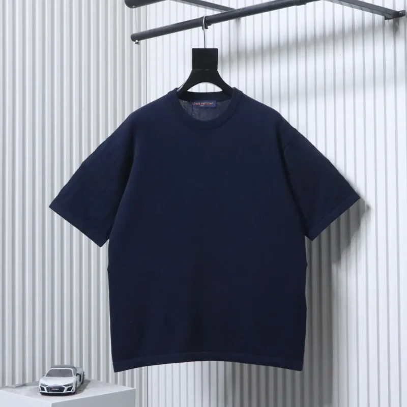 Jacquard Knit T-Shirt