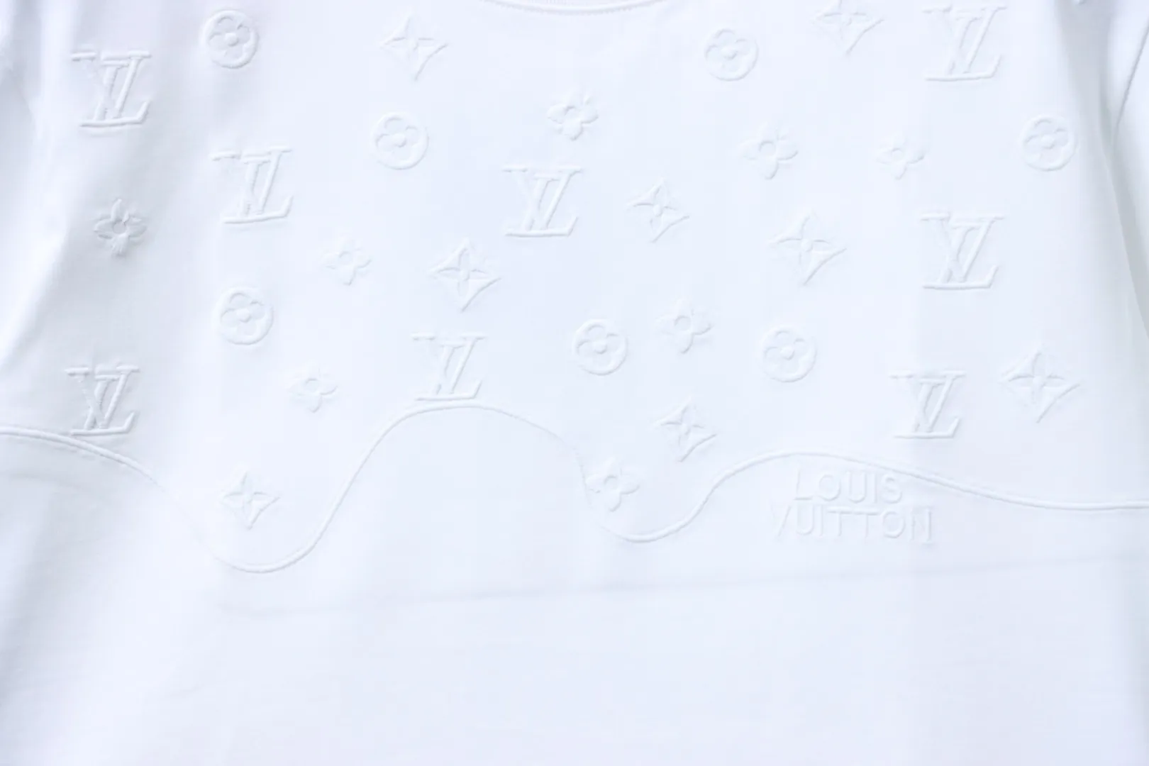 Monogram Embroidered Cotton T-Shirt - Design logo