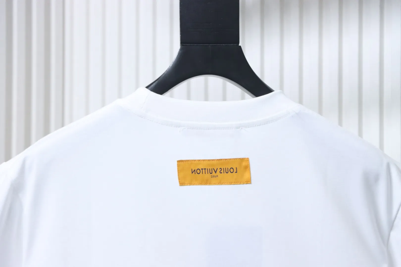 Monogram Embroidered Cotton T-Shirt - Details