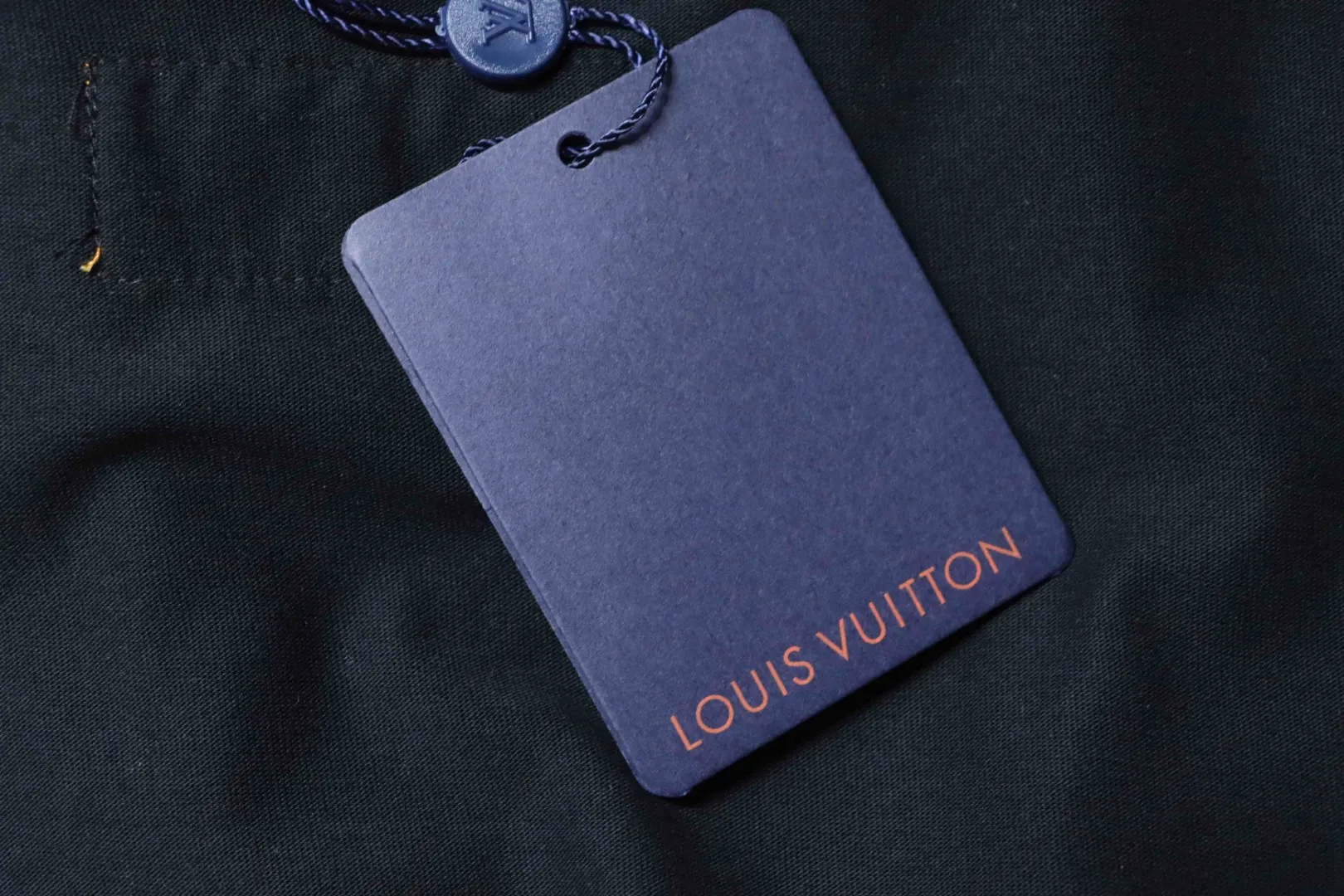 Monogram Embroidered Cotton T-Shirt - Tag