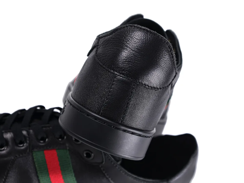 Screener Distressed GG Logo Sneaker - Back