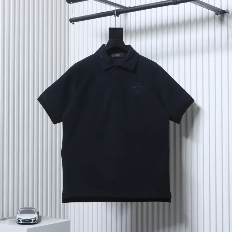 Shield Knight Embroidered Polo T-Shirt