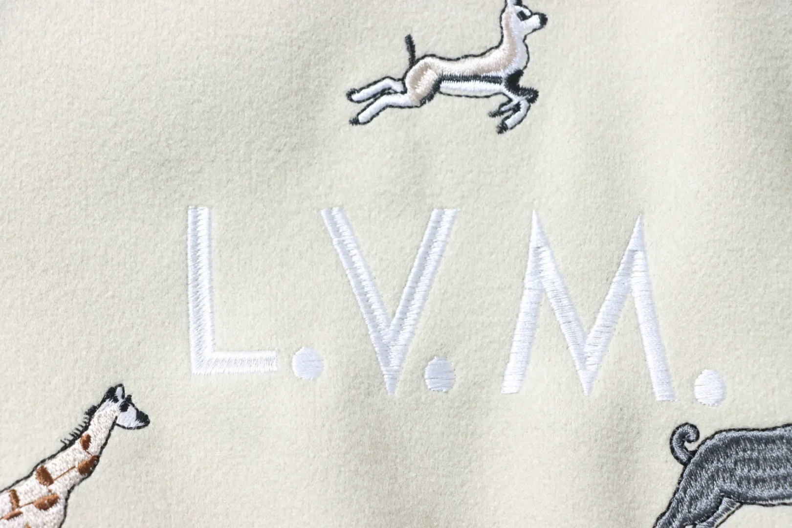 Zoo Embroidered Varsity Jacket - LVM