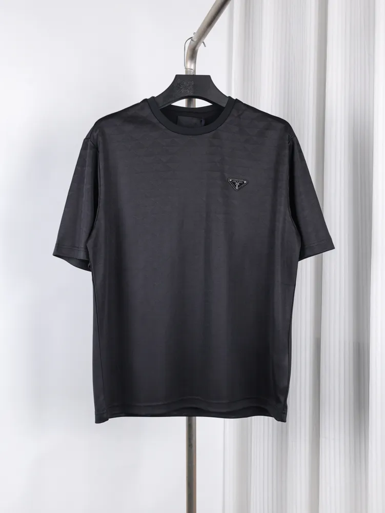 All-Over Print Metal Tag T-Shirt