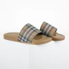 BBR Zehenfreie Slip-On-Sandalen, Khaki4