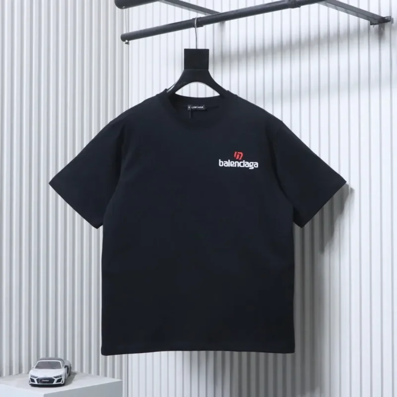 Back Logo Print Crew Neck T-Shirt