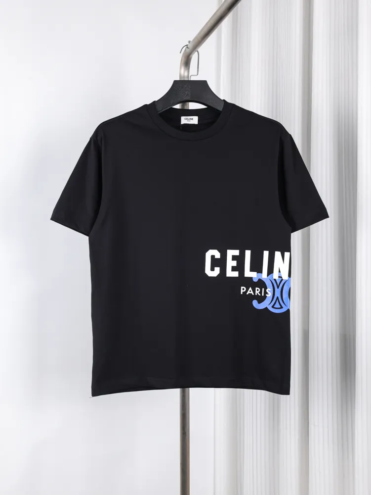 Black Printed Short Sleeve T-Shirt