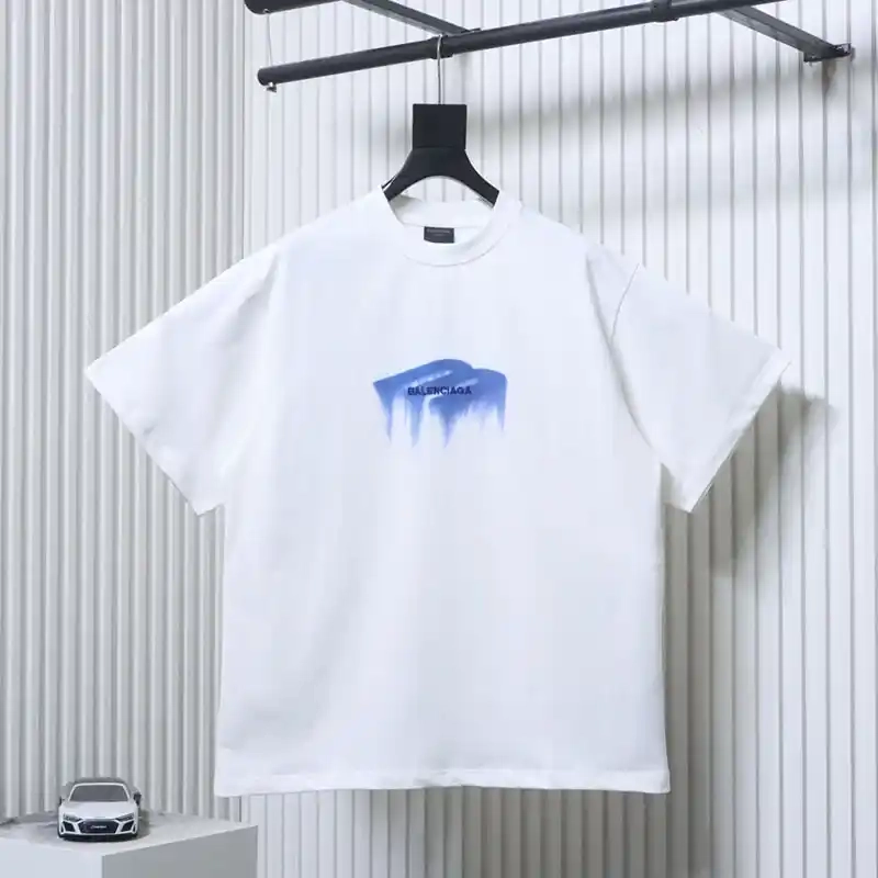 Blue Dissolved M Logo T-Shirt