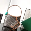 Bohème Hobo Mini Bag — Brown — 25 cm x 11.5 cm x 22 cm