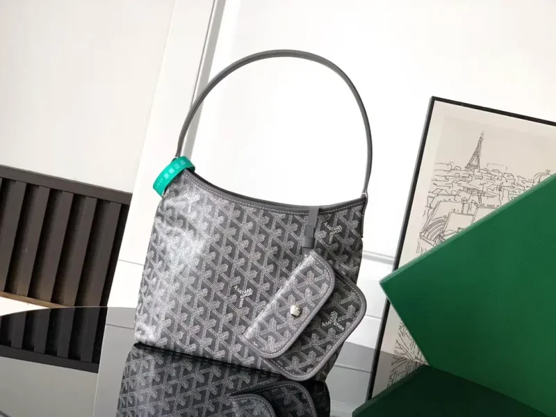 Bohème Hobo Mini Bag — Grey