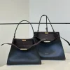 FD Way Women's Handbag, Elephant Black