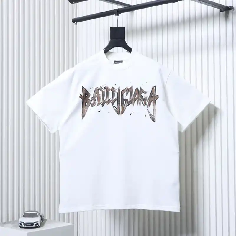Hand-painted Graffiti Logo T-shirt