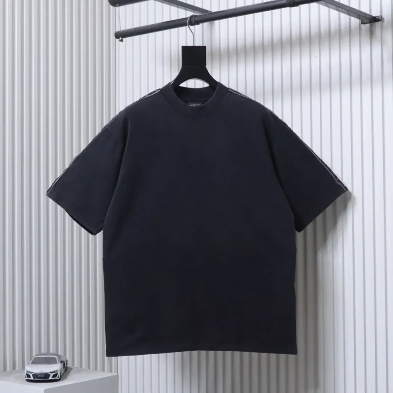 Jacquard Slogan T-Shirt