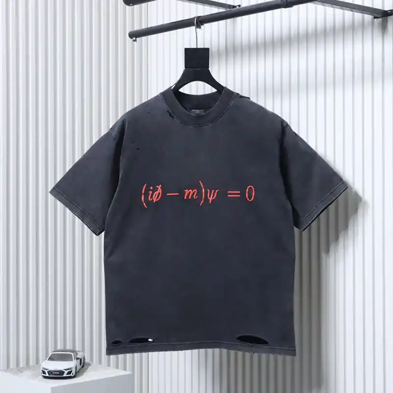 Limited Edition Dirac Formula Ripped T-Shirt