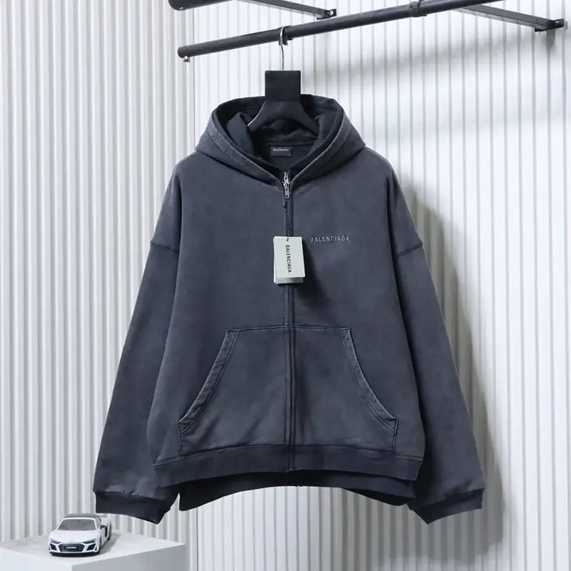 Logo Two-Piece Patchwork Coat