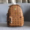 MCMStark Visetos Backpack, Premium Version, Brown